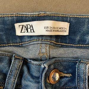 Zara | Pants & Jumpsuits | Zara High Rise Skinny Jeans | Poshmark